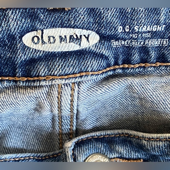 Old navy OG straight high rise jean - Picture 2 of 5